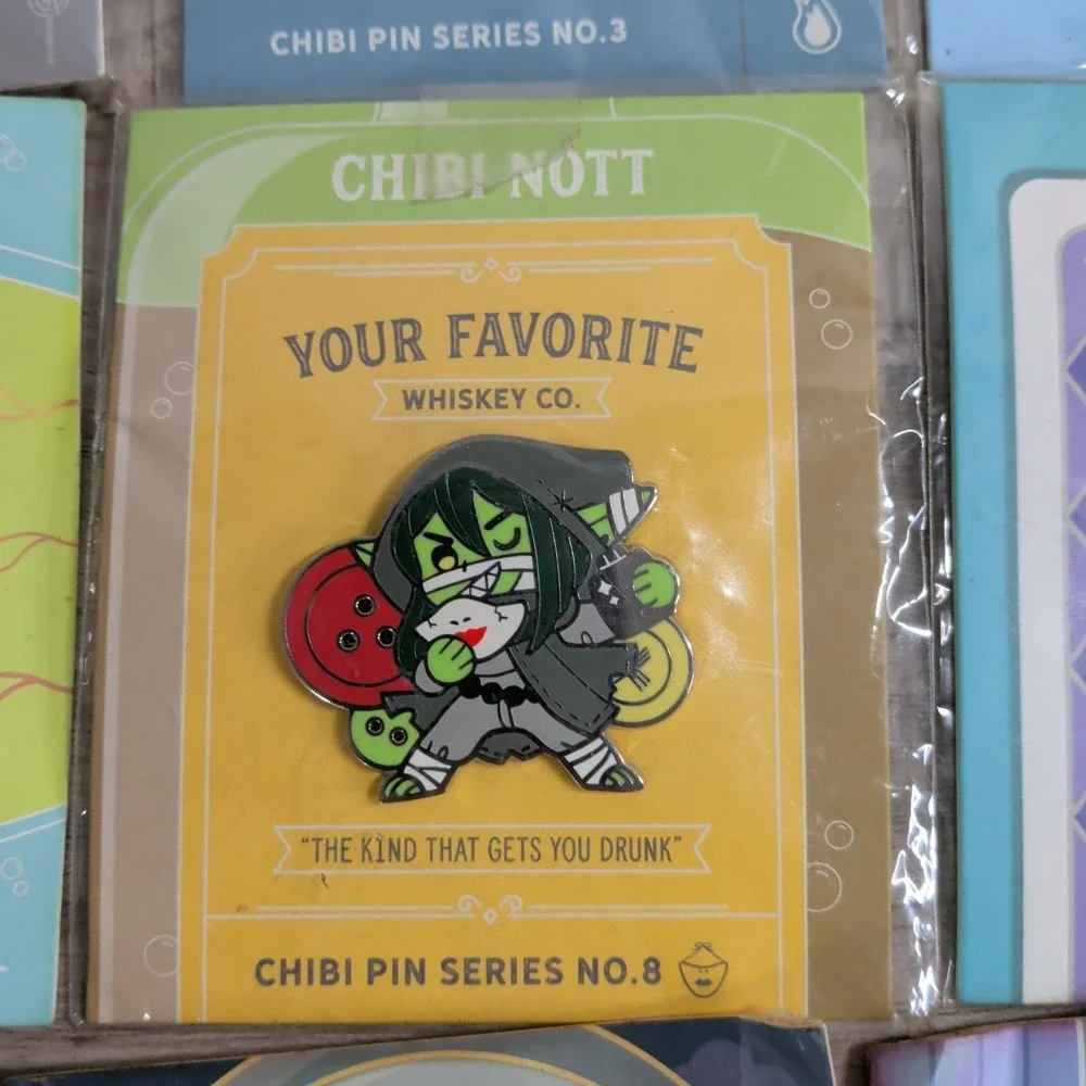 Critical Role Chibi Enamel Pins Lot Of 18 Collectible Pin Set D20 Series